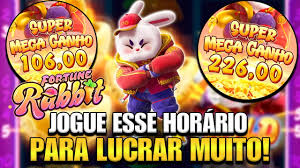 fortune rabbit horarios